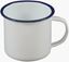 Picture of Enamel Vintage Camping Mug 560mL White